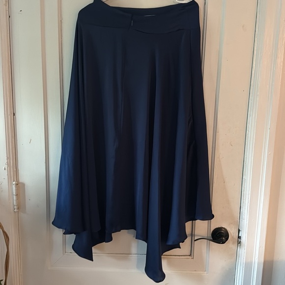 Ted Baker Navy Satin Dress - Picture 5 of 5